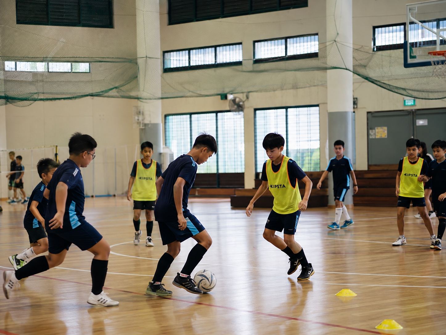 Sitting Volleyball programme by Momentum Academy in Singapore