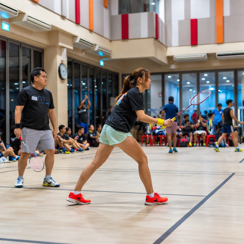 Badminton programme by Momentum Academy in Singapore