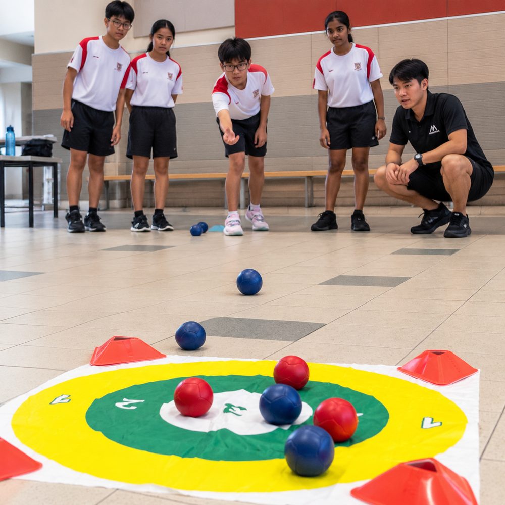 Boccia programme by Momentum Academy in Singapore
