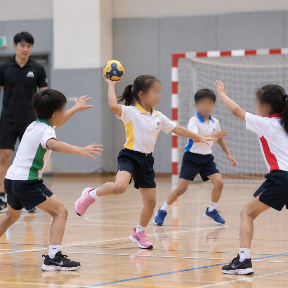Handball programme by Momentum Academy in Singapore