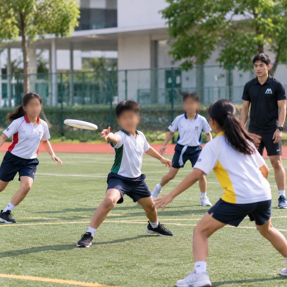 Ultimate Frisbee programme by Momentum Academy in Singapore